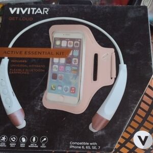 Vivitar Active Essential Kit - Pink and White NWT